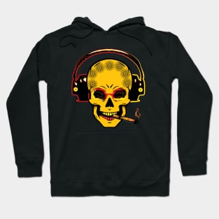 Musical Skull Hoodie